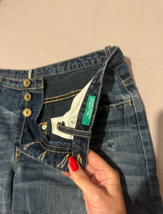 Дамски дънкови шорти Benetton