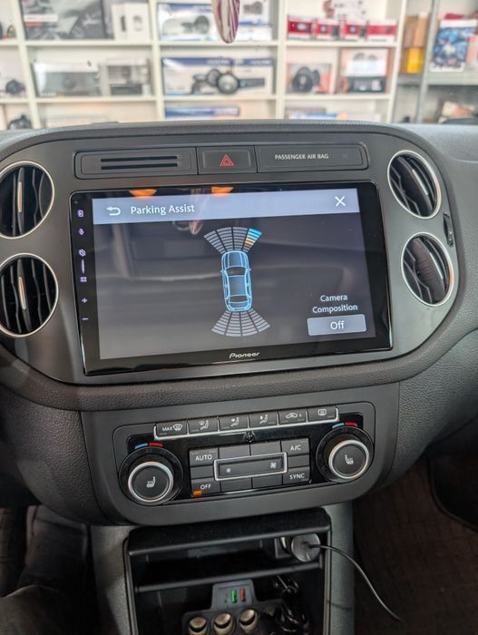 Navigație dedicată VW Tiguan 2010-2017, Pioneer SPH-PF97BT, 4X50W