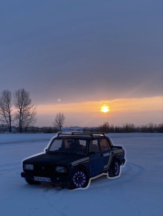 Дрифт Жигуль 2107