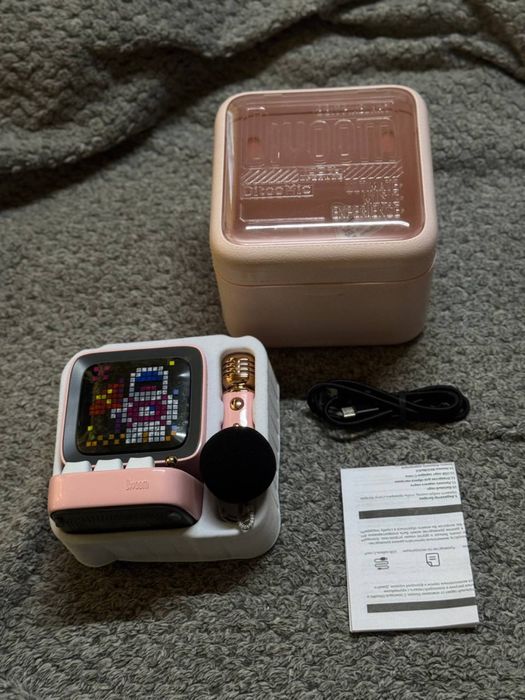 Колонка Divoom Ditoo-Mic Розовый