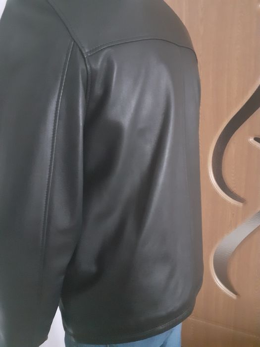 Geaca de piele XL bărbați.