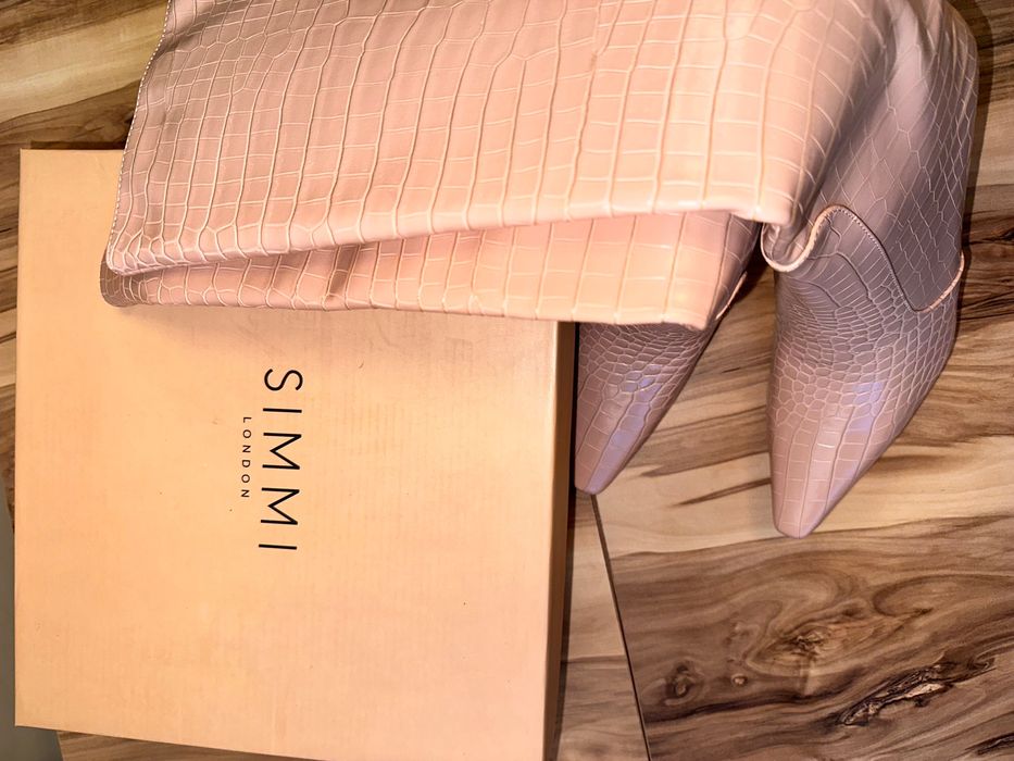 Simmi London – Ботуши на висок ток – Размер 39 – Чисто нови с кутия