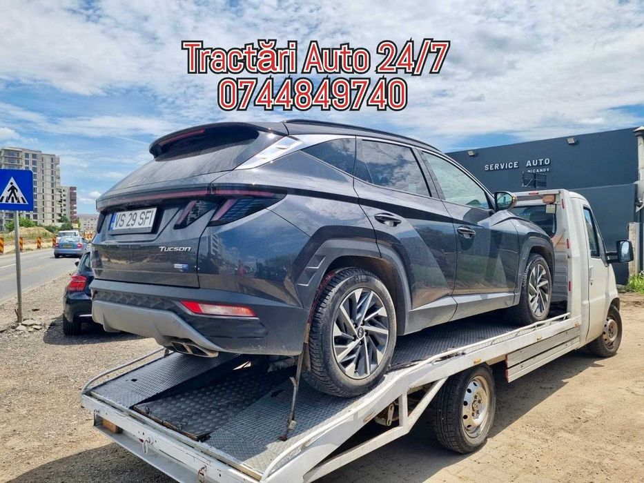 Platforma auto/Tractari auto 24/7 Asistenta rutiera