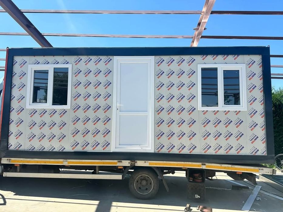 Containere modulare Birouri spati de depozitare Cabine de pază  etc.