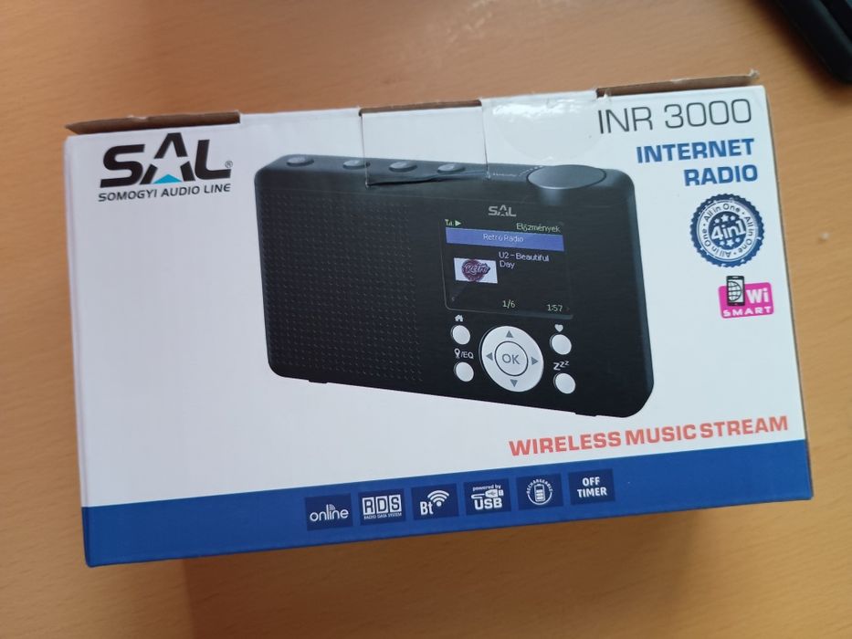 Radio internet portabil SAL, BT, Produs Nou