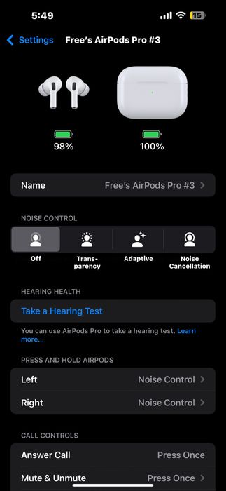 airpods pro 2 noise cancelling