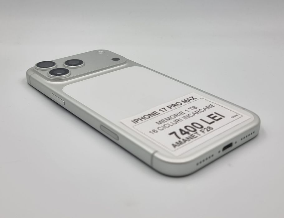 Amanet F28: Iphone 17 Pro Max 1 TB