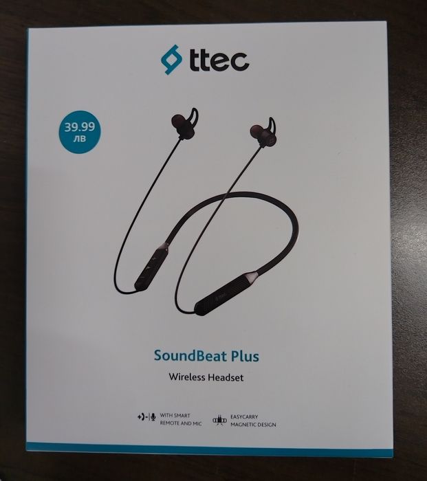 Ttec Soundbeat Plus безжични блутут слушалки