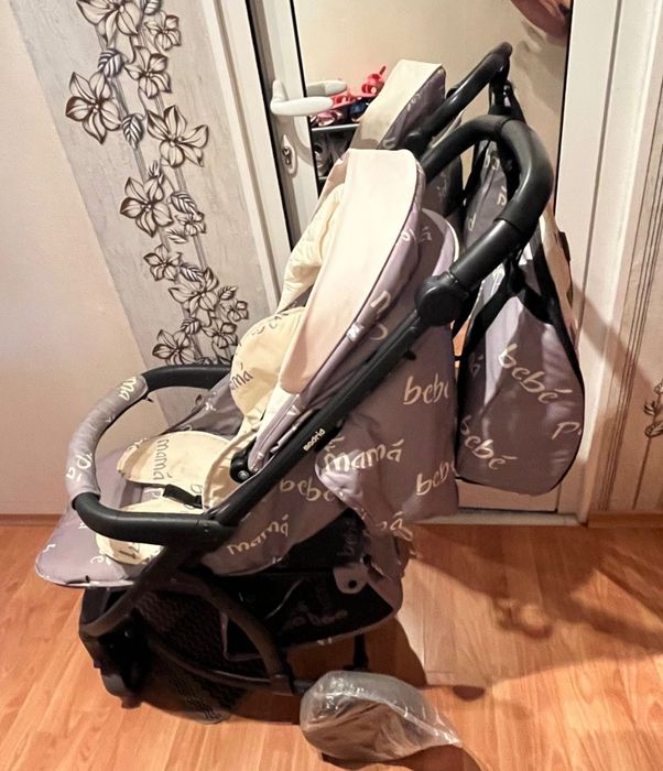 Комбинирана количка 3 в 1 KikkaBoo - Madrid, Grey  + много аксесоари