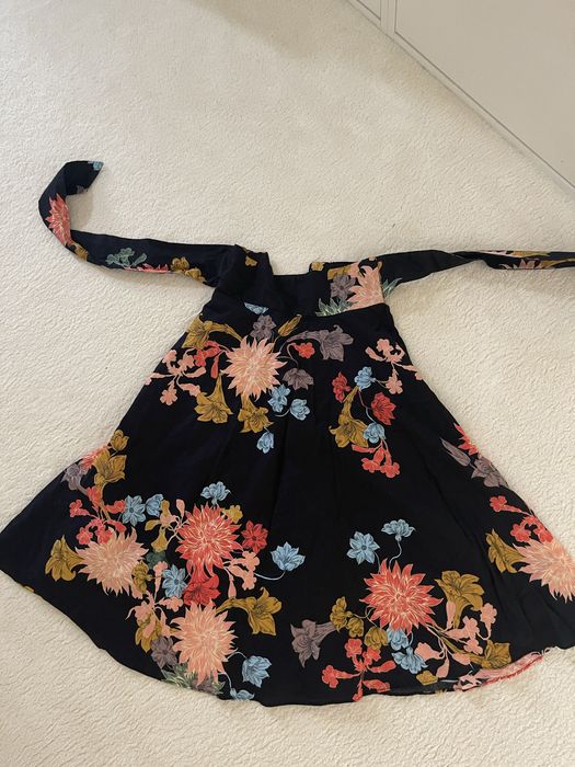 Fusta zara, midi, marime xs