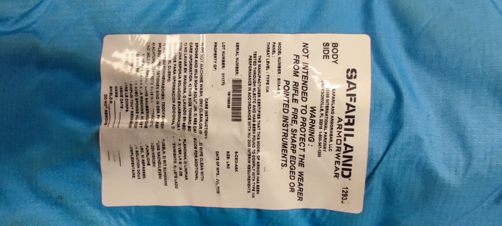 Балистична жилетка бронежилетка