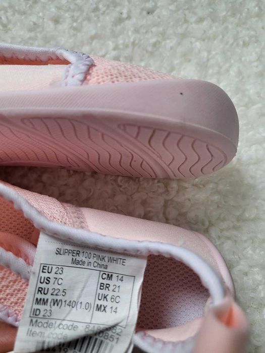 Розови пантофи 23 номер