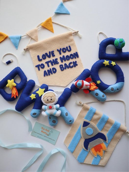 Персонализиран подарък за дете - гирлянд с име