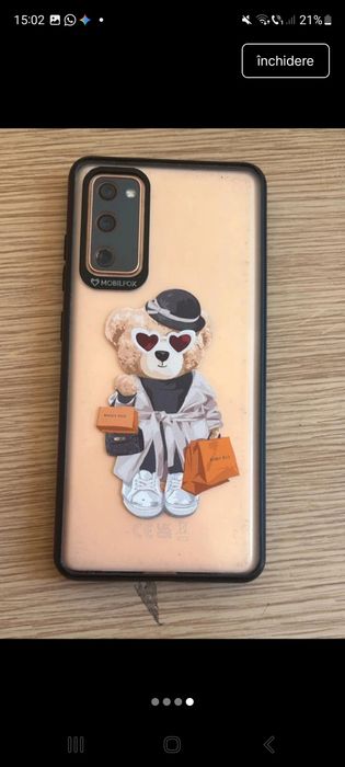 Vând Samsung s20 fe  128 gb