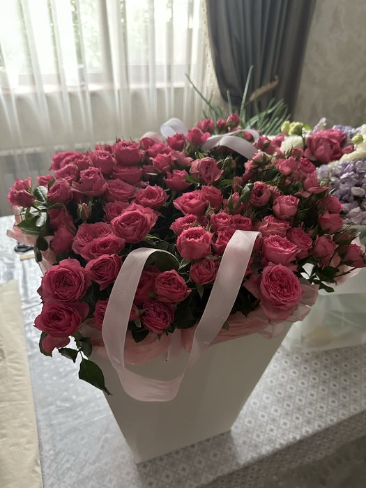 Букет цветы гүл свежие