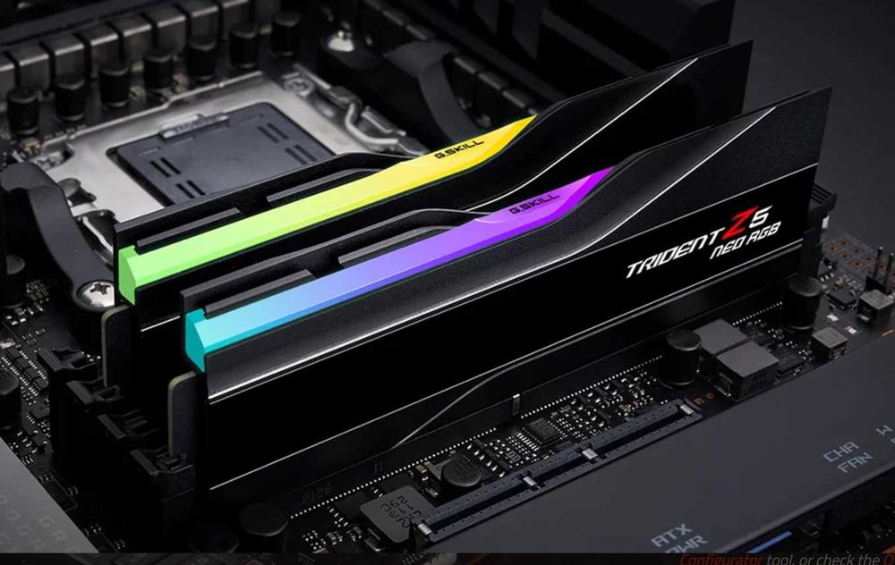 Рам памет G.SKILL Trident Z5 Neo RGB 32GB 2x16GB DDR5 6000Mhz CL26 !!