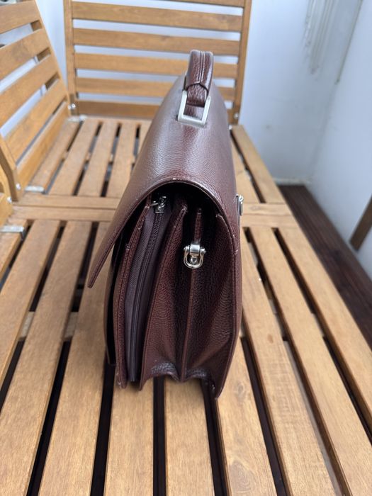 Мъжка бизнес чанта ЕNZO NORI модел FABIO естествена кожа