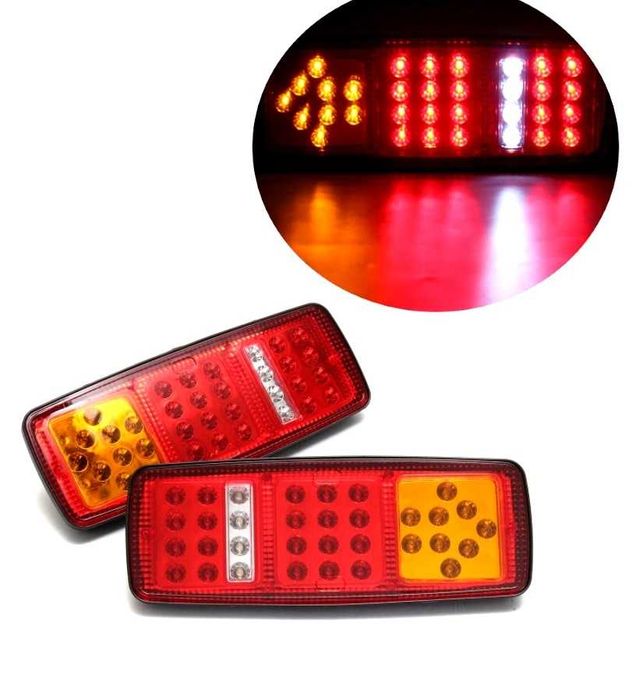 LED стопове с мигач, задна светлина 12V за камион бус,тир и др.