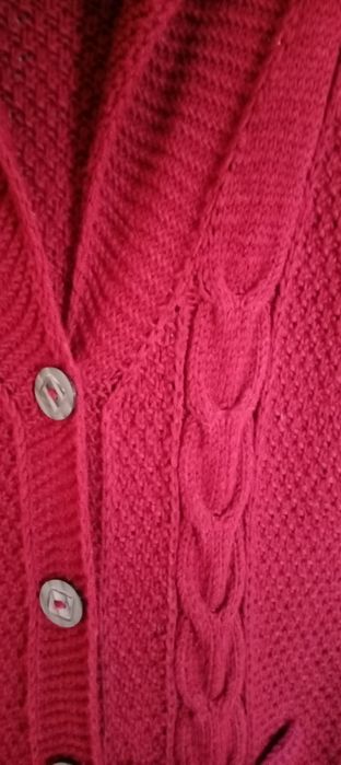 Кардиган вязаный