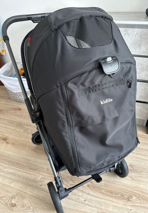 Коляска Kidilo black