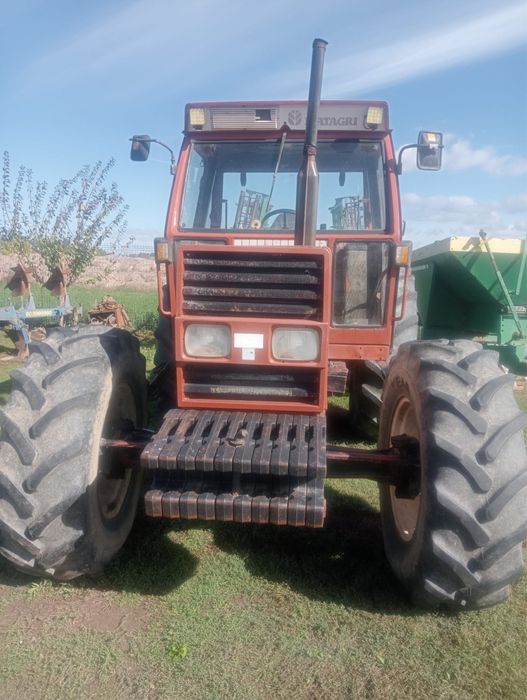 Vând tractor Fiat Agri 100-90 ,plug Rabe werk 3+1,Teradisc 3m 18.000 e