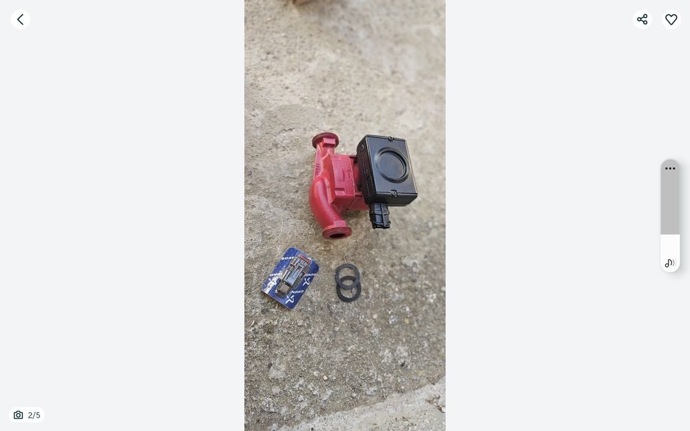 Помпа за парно Grundfos 25-80 180