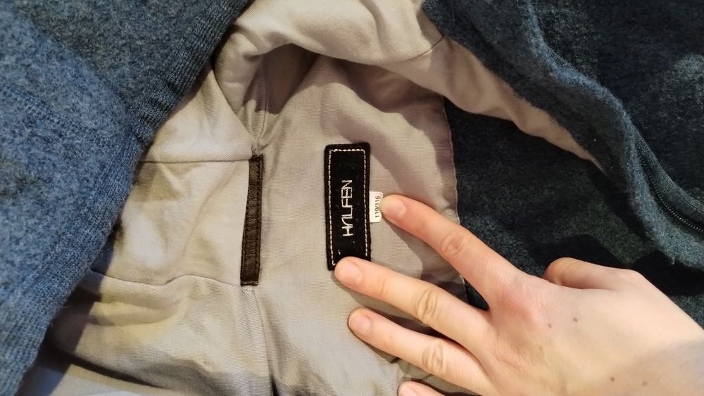 Geaca de lana  110/116 Halfen