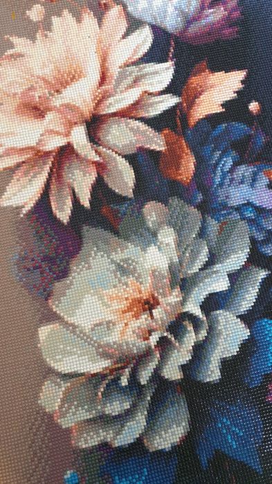 Интерьерная картина из страз