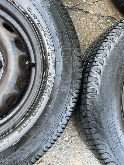 5x160 15 6,5j ET 44 оргинални за fort tranzit със летни гуми