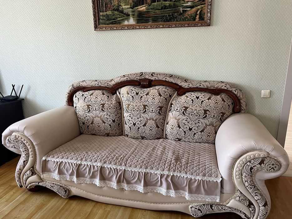 Диван и 2 кресла