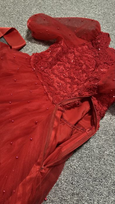 Вечернее платье ручной работы