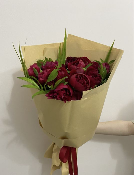 Ароматные бутончики пионов