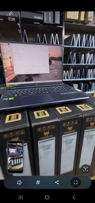 ACER PREDATOR 6ta bor yangibilan birhil yomkosti 91dan 97gacha
İİntel