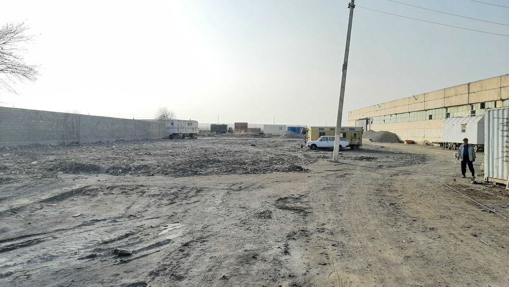 Ангар & жд ветка база 1,2га площадь (1,730кв) бн ижара аренда берилади