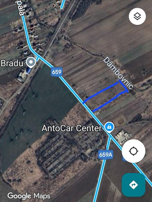 Teren intravilan/extravilan Bradu 5258mp