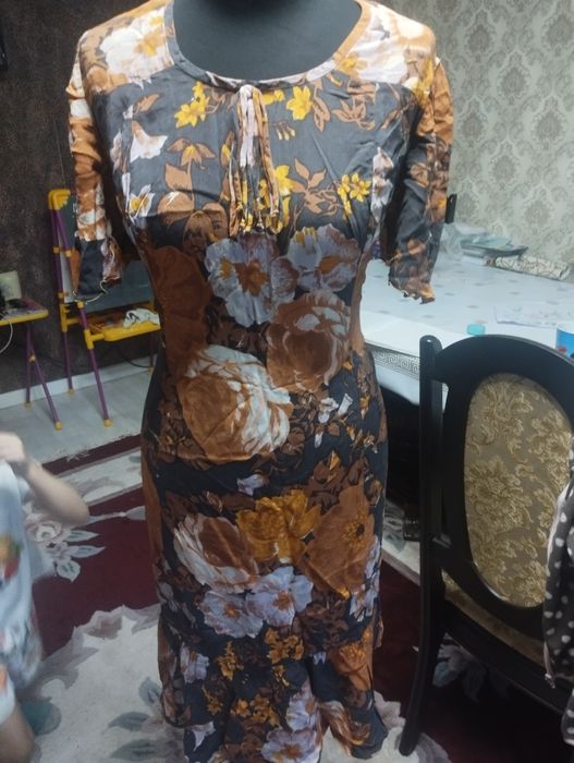 Платье женское шелк