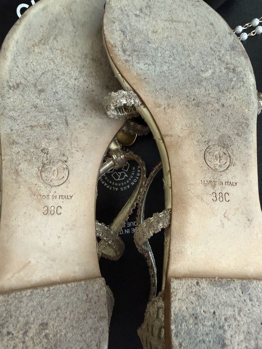 Sandale Chanel originale