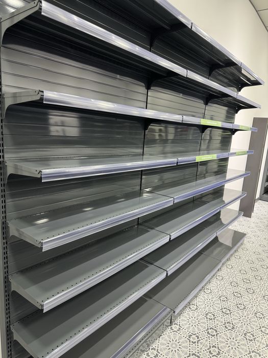 Металлическая полка, Стеллажи, торговые стеллажи, витрина,прилваки.