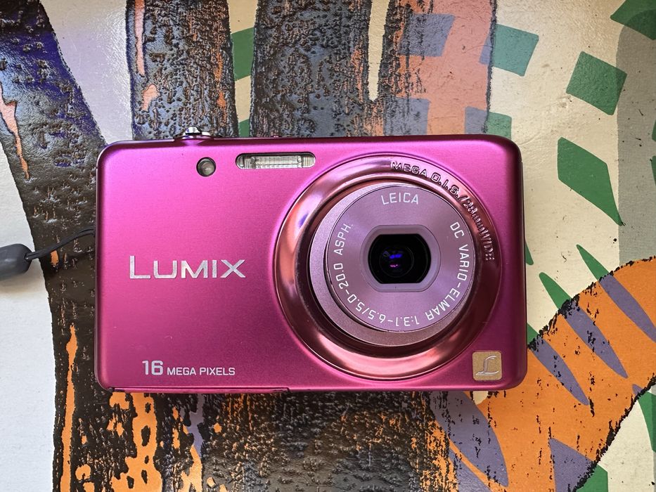 panasonic lumix dmc fs22 leica 16mp retro digital