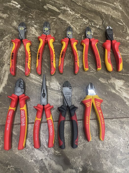 Клещи vde 1000v -ck,lux tools,wurth,krone,orbis