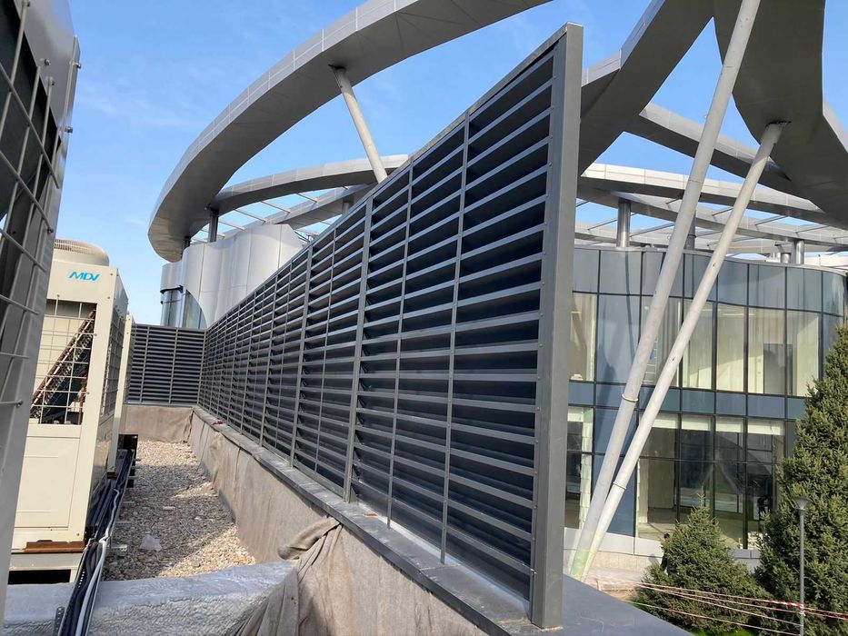 Горизонтальные заборы — жалюзи