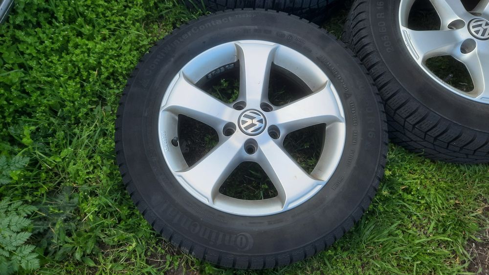 Оригинални алуминиеви джанти 5х112 за VW 16ки