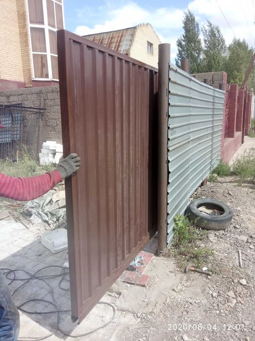 Откатные ворота под ключ