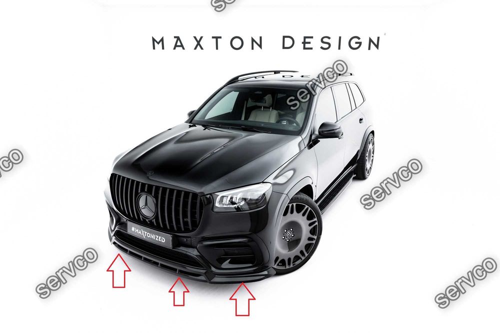 Prelungire bara fata Mercedes GLS X167 AMG-Line 2023- v2 Maxton Design