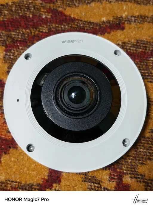 Cameră de supraveghere Wisenet XNF-9010RVX2 – 12MP, Fisheye 360°