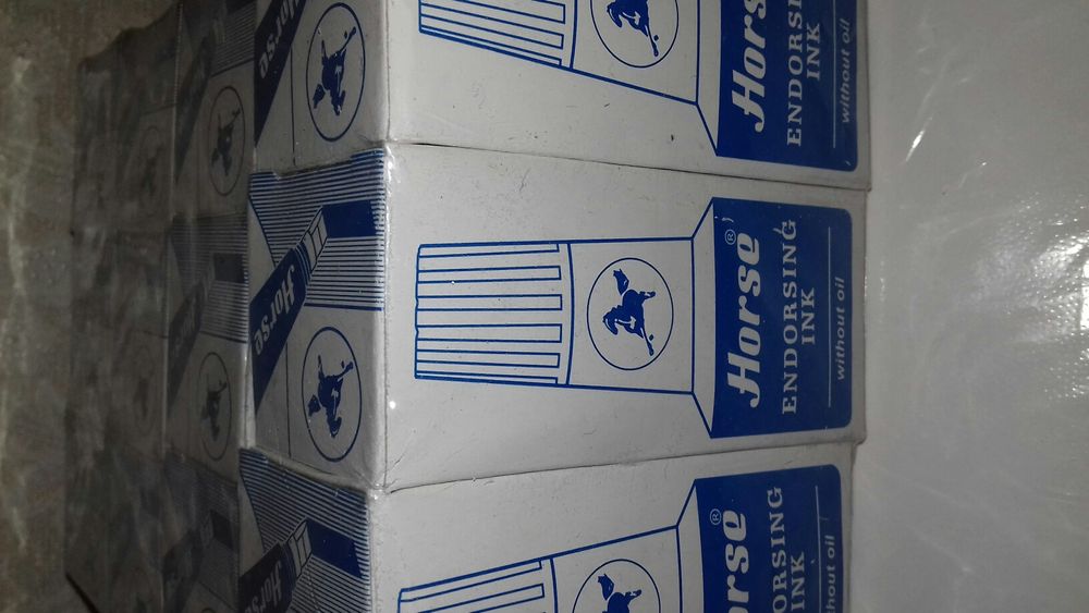 Штемпельная краска 28мл.синяя