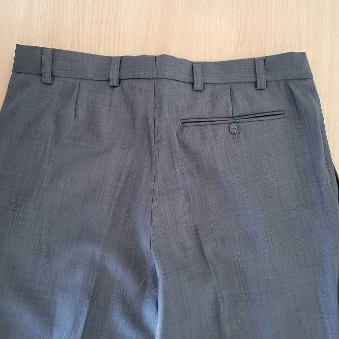 Pantaloni stofa bărbați Canda maro M-L noi 92cm