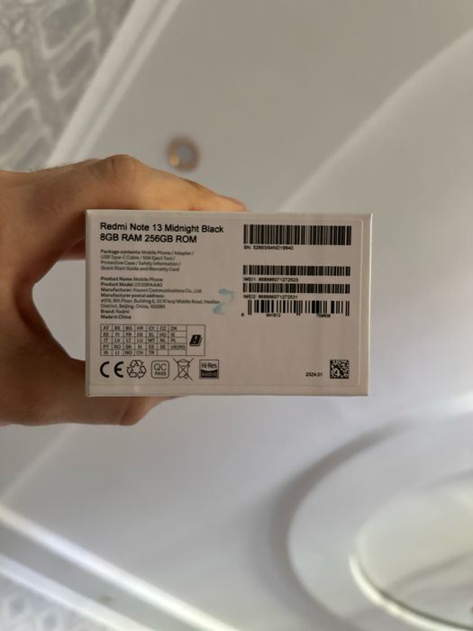 Redmi Note 13 8/256 GB, ideal telefon