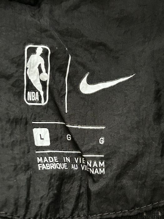 Nike NBA Brooklyn Nets Casual Sports Jacket L