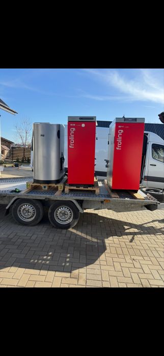 Centrsla cu gasificare froling. 70kw